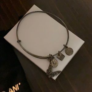 Alex and Ani Silver Butterfly Bracelet